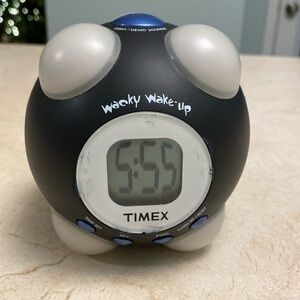 Y2K Wacky Wake-up Alarm Clock by TIMEX